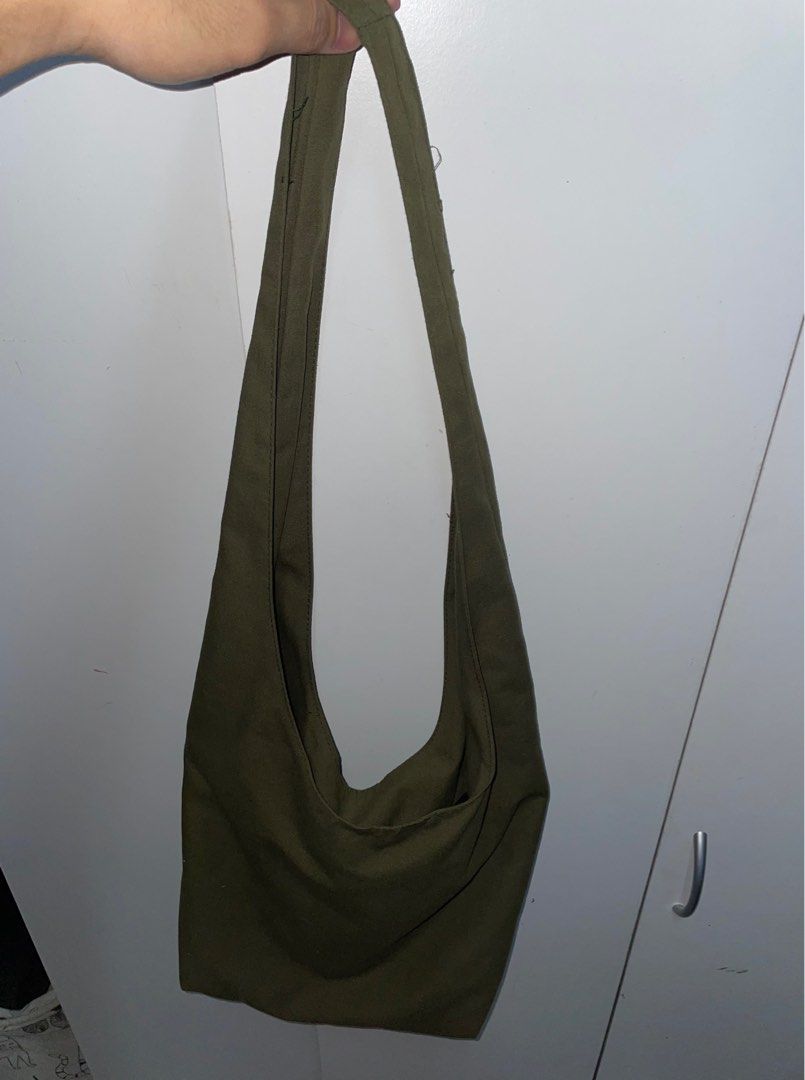Cross body/ tote bag (army green), Women's Fashion, Bags & Wallets