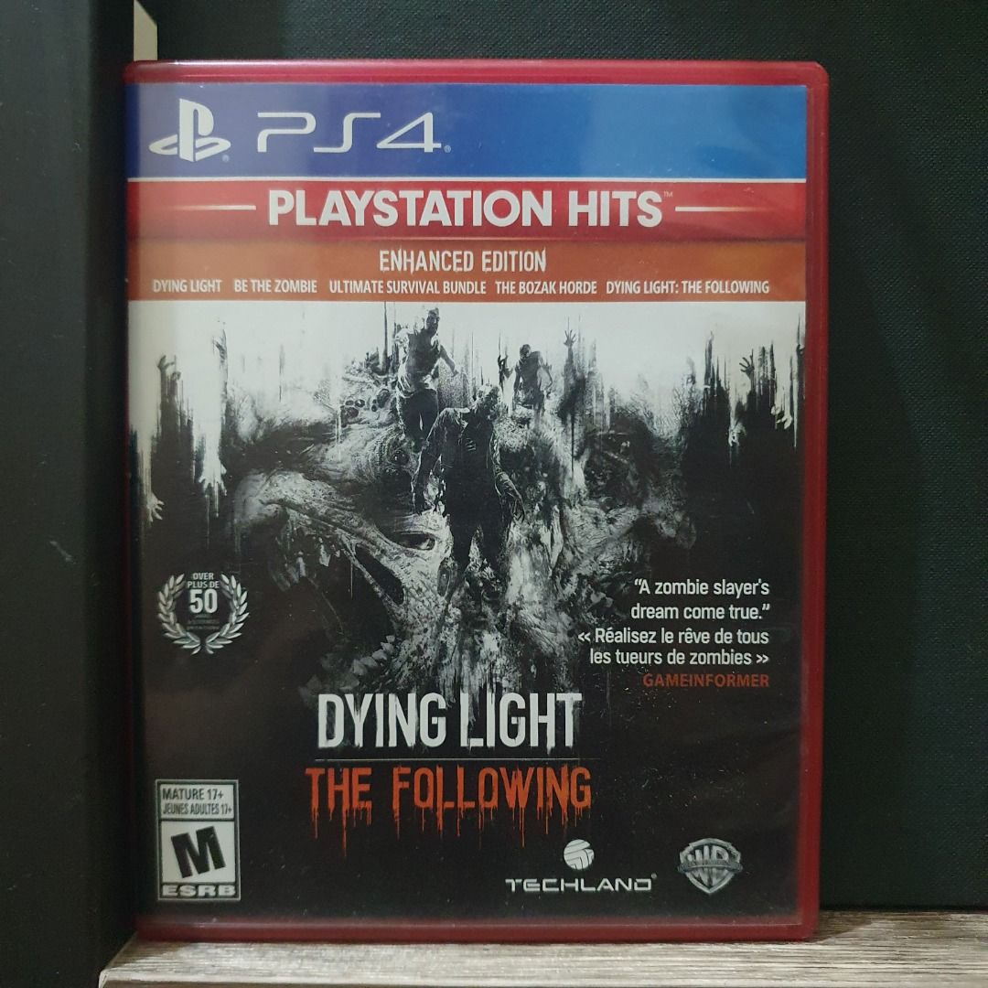 Dying Light The Following Enhanced Edition PS4 PlayStation Hits