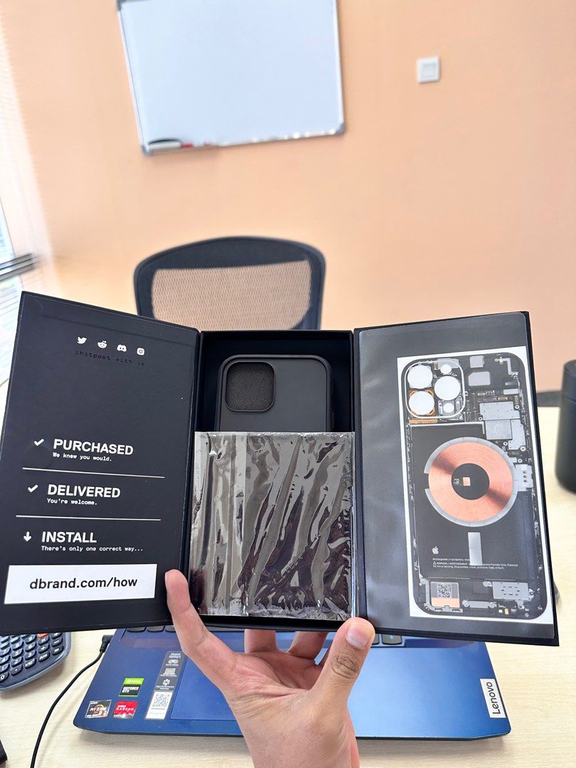 dbrand iphone 13 pro max screen protector