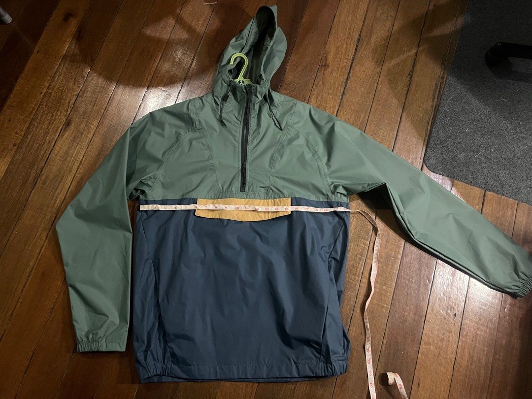 Decathlon NH150 Half-zip Waterproof Jacket Imper (Category: Coats, Jackets and Outerwear) located in Angeles City. Submitted by fph321 (Listing ID 1228697455, Image 3). Description: Decathlon NH150 Half-zip Waterproof Jacket Imper Size: Small (fits also Med) 27.5x20.5in (shoulder lengthxchest length) Condition: 9.8/10, used it only once for fitting Can do shipping Loc: Pampanga.