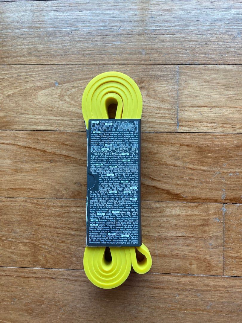 Decathlon yellow resistance band online