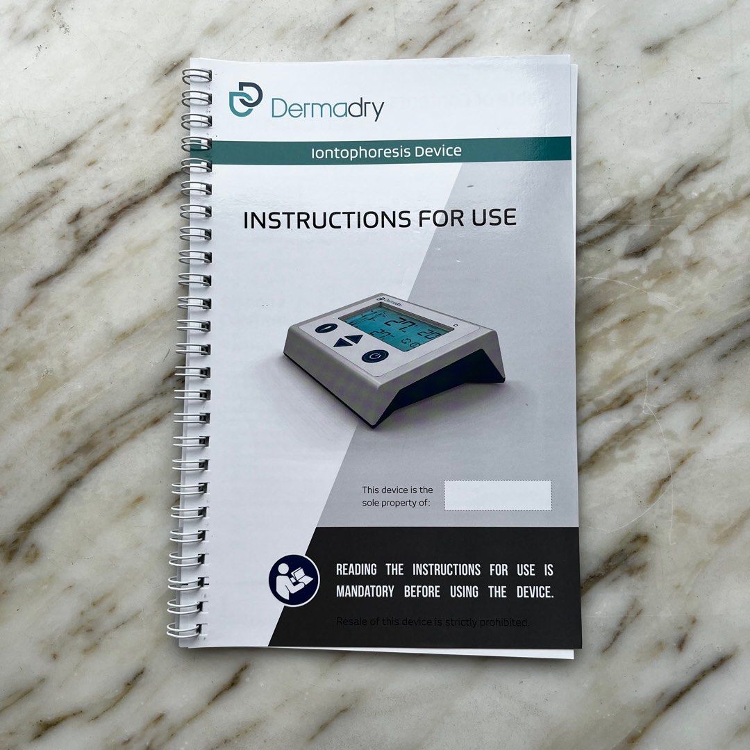 Dermadry Total Iontophoresis machine, Health & Nutrition, Medical