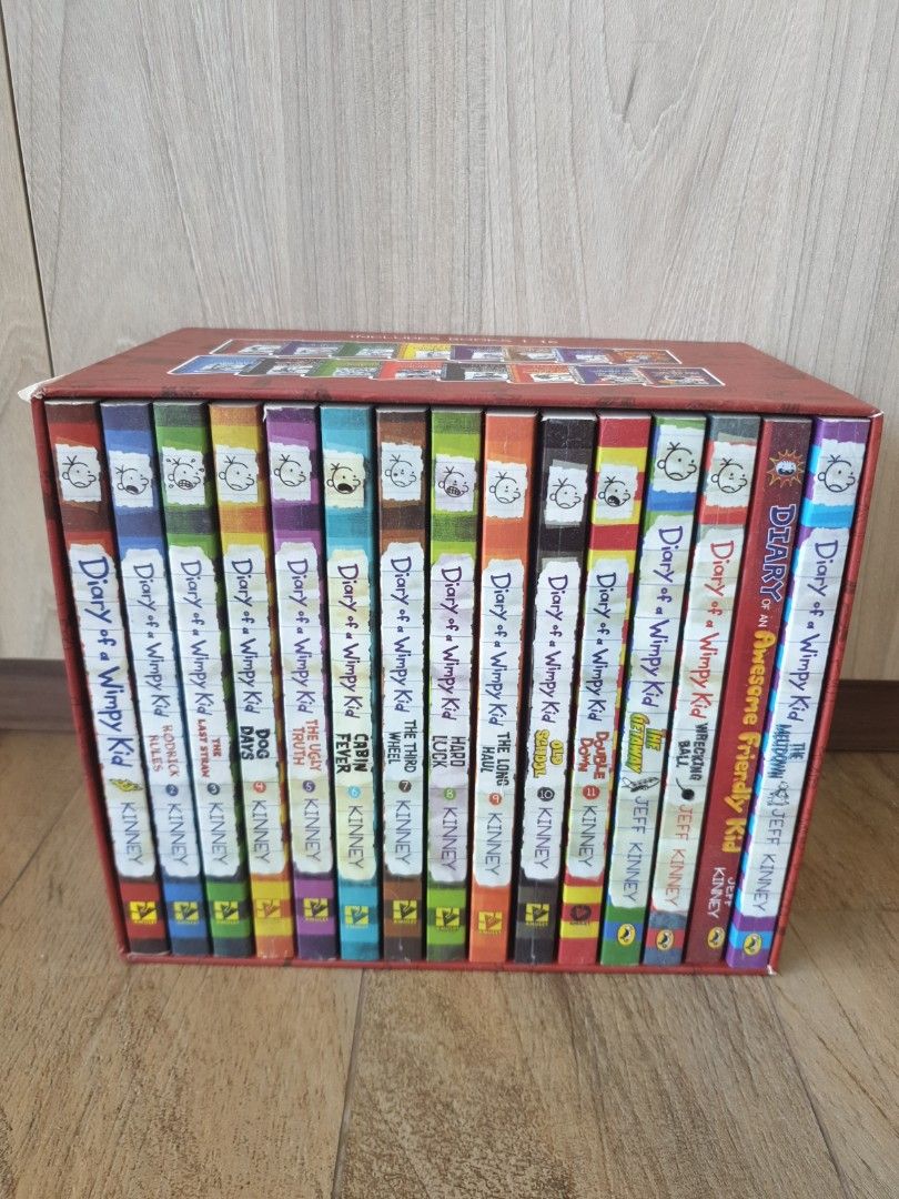 Diary Of A Wimpy Kid Box Set, Hobbies & Toys, Books & Magazines ...