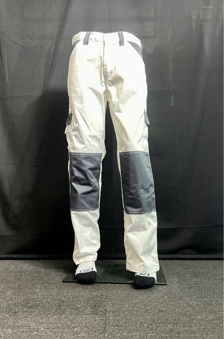 Dickies (White) Industrial Work Pants, Men's Fashion, Bottoms, Trousers ...