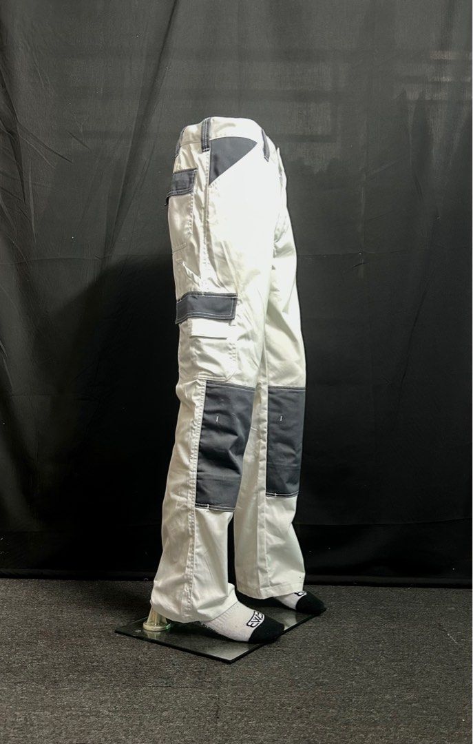 Dickies (White) Industrial Work Pants, Men's Fashion, Bottoms, Trousers ...