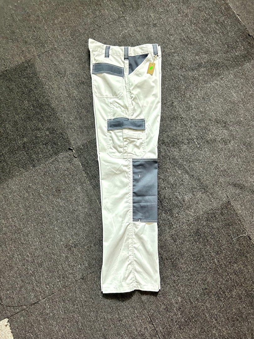 Dickies (White) Industrial Work Pants, Men's Fashion, Bottoms, Trousers ...
