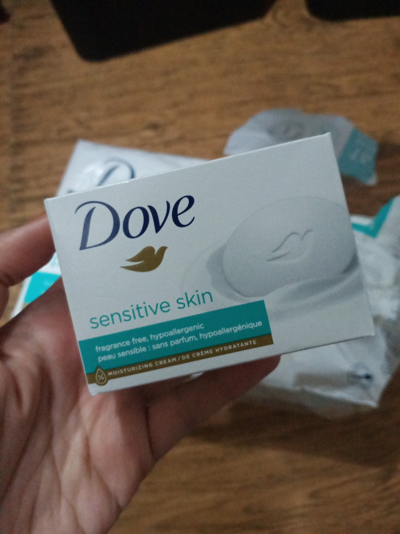 DOVE sensitive skin soap, Beauty & Personal Care, Sanitary Hygiene on