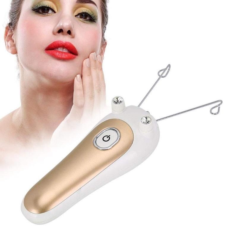 Electric Facial Hair Remover for Body and Surfaces, Physical Hair
