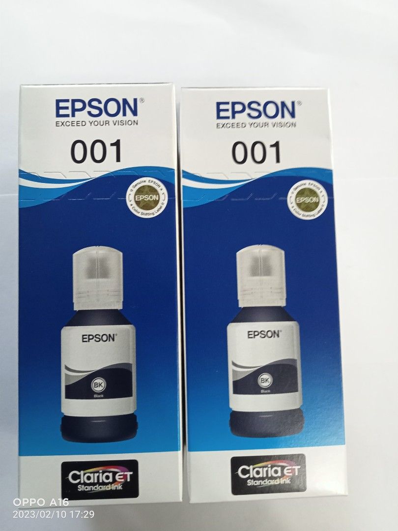 Epson 001 ink, Computers & Tech, Printers, Scanners & Copiers on Carousell