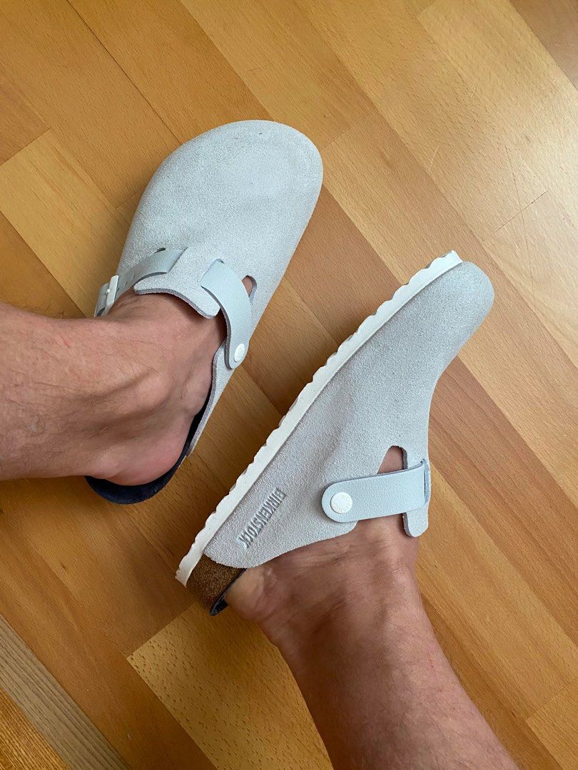 EURO 42 Birkenstock Boston Off White Luxury Sneakers Footwear