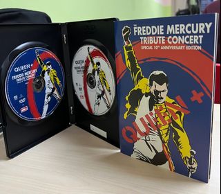 Freddie Mercury Tribute Concert DVD, Hobbies & Toys, Music & Media
