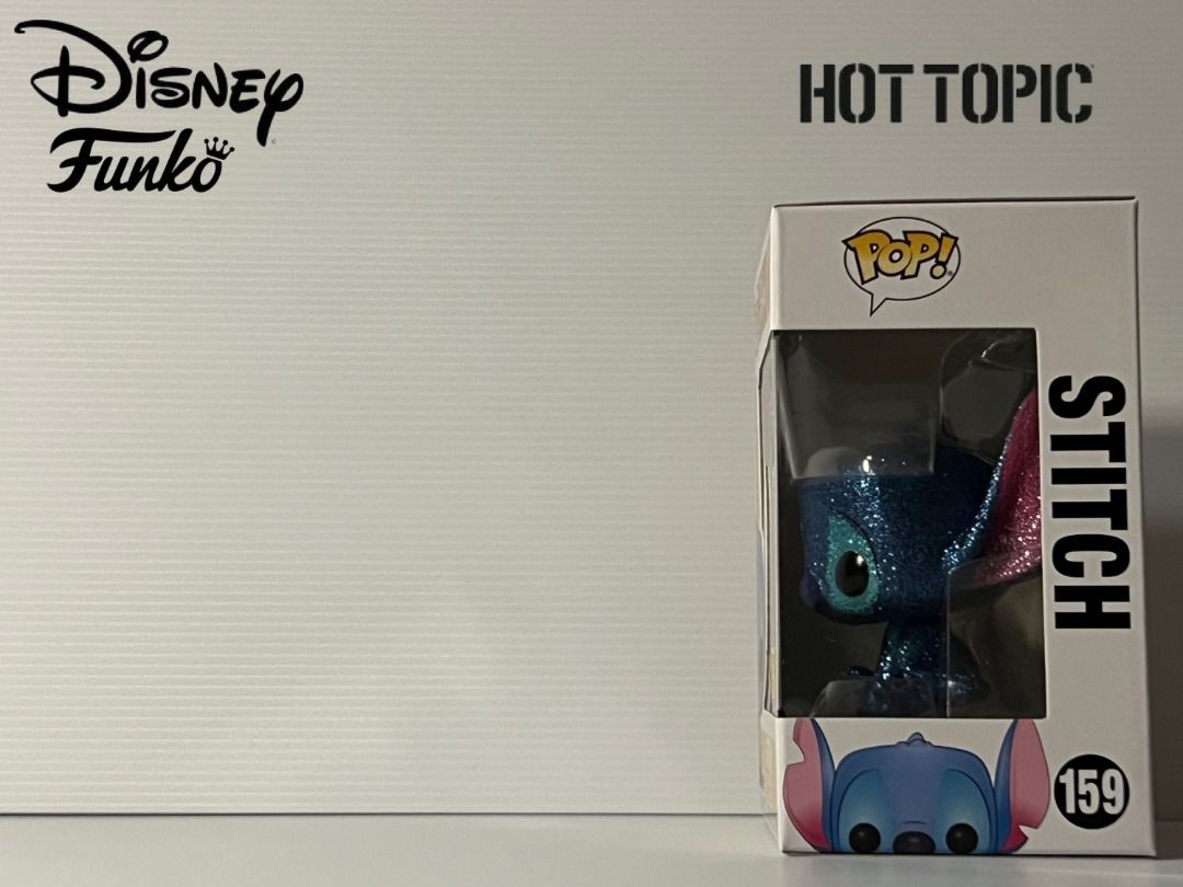 Funko Pop! Disney Lilo & Stitch Stitch (Flocked) Hot Topic Exclusive Figure  #159 - US