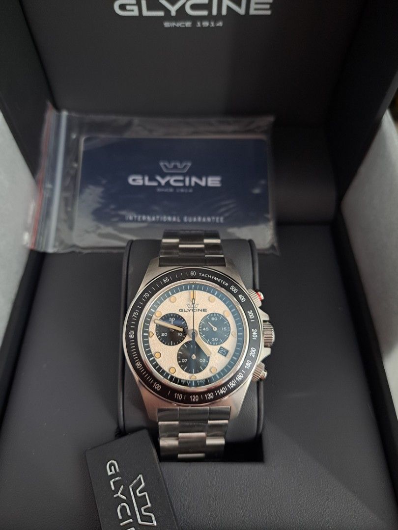 Glycine combat chronograph automatic hot sale