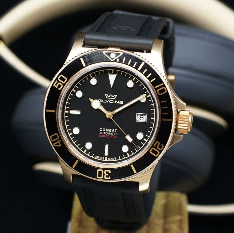 Glycine combat sub automatic watch shop