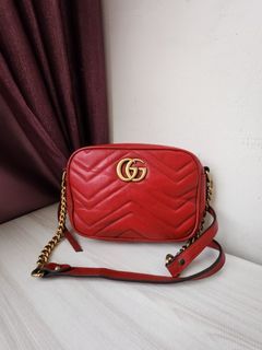 Gucci Marmont Camera Bag, Luxury, Bags & Wallets on Carousell