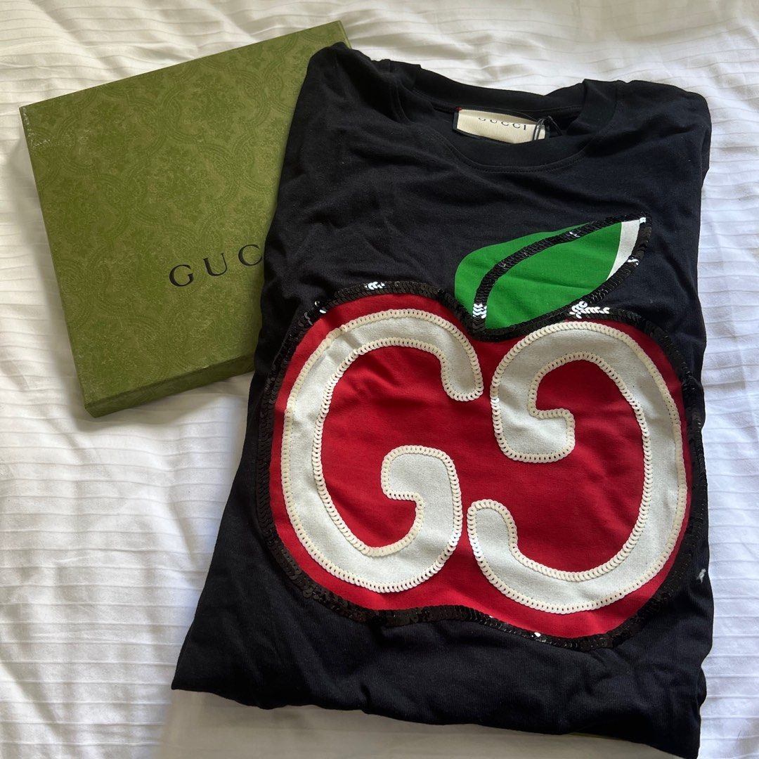 Gucci tshirt Women s Fashion Tops Other Tops on Carousell