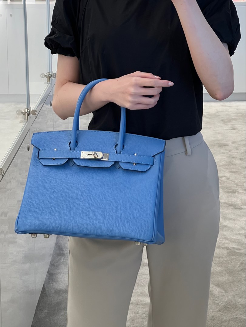 ❌SOLD❌ Hermes Birkin 30 Blue Paradise Epsom PHW, Luxury, Bags & Wallets on  Carousell