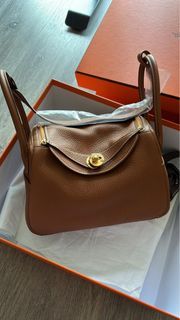 Hermes Lindy 26 Gold ghw