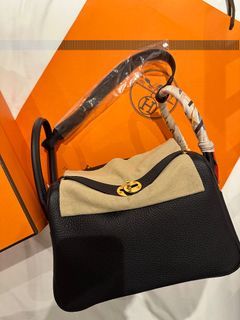 Hermes Lindy 26 rouge sellier, 名牌, 手袋及銀包- Carousell