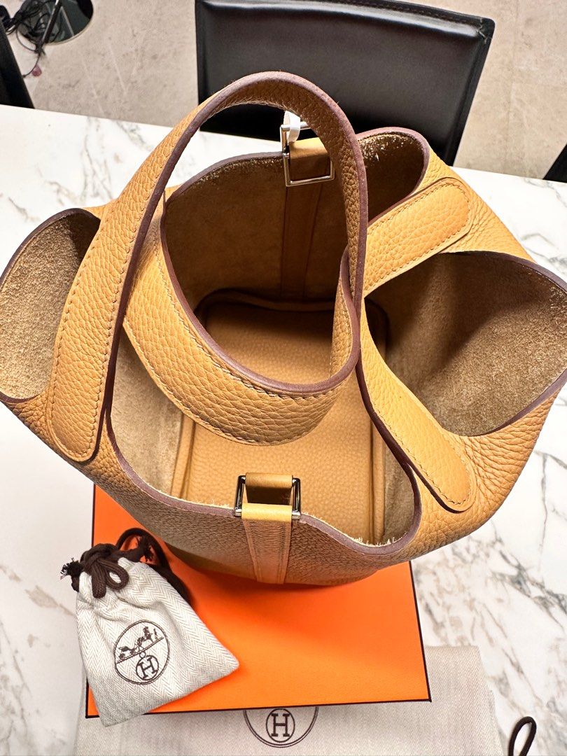 RESERVED) Hermes Picotin 18 Biscuit GHW, 名牌, 手袋及銀包- Carousell