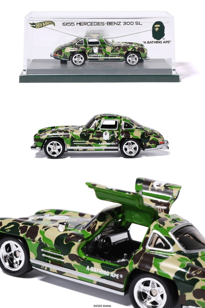 Hot Wheels x BAPE 1955 Mercedes-Benz 300 SL Camo