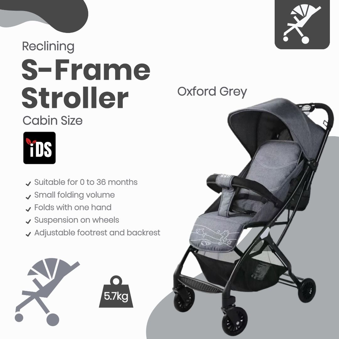 Stroller cabin store size