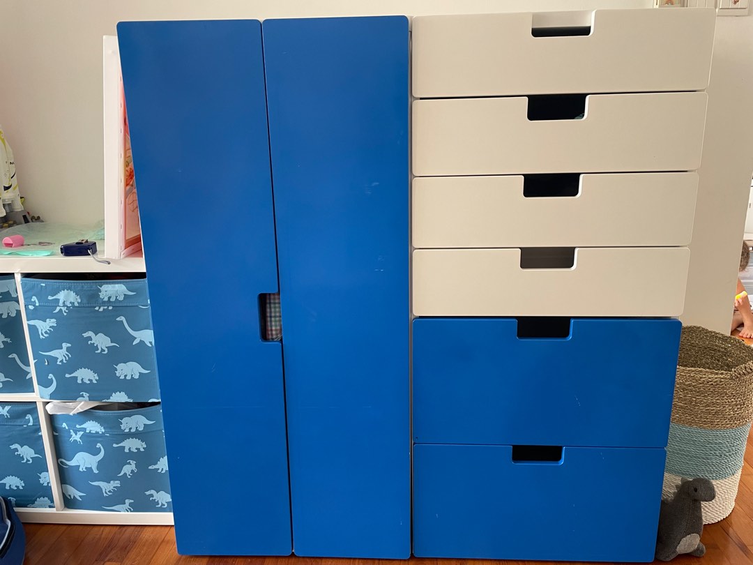 IKEA children wardrobe and drawer unit, Babies & Kids, Baby Nursery
