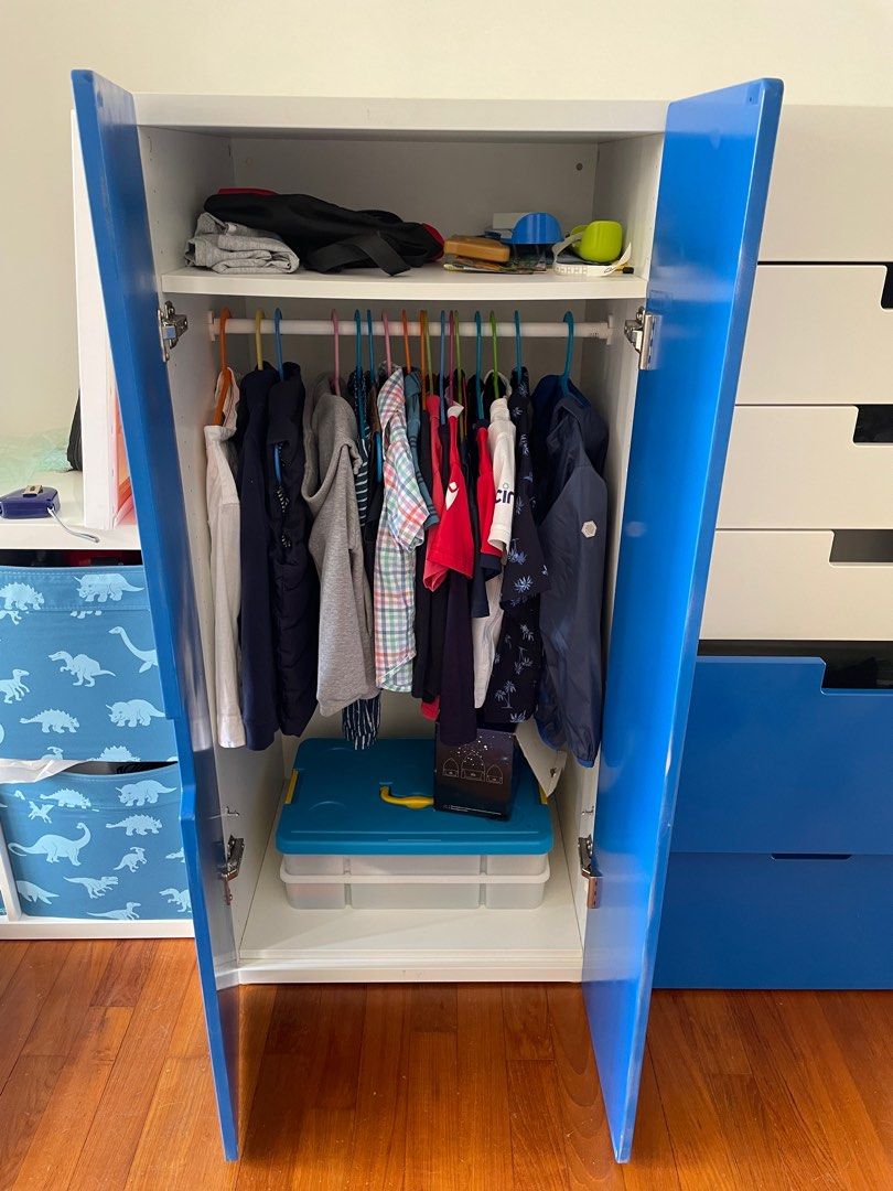 IKEA children wardrobe and drawer unit, Babies & Kids, Baby Nursery ...