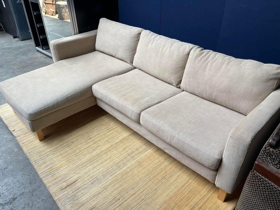 Ikea Karlstad Lshape sofa, Furniture & Home Living, Furniture, Sofas