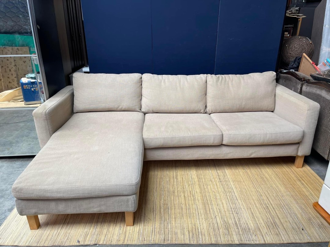 Ikea Karlstad Lshape sofa, Furniture & Home Living, Furniture, Sofas