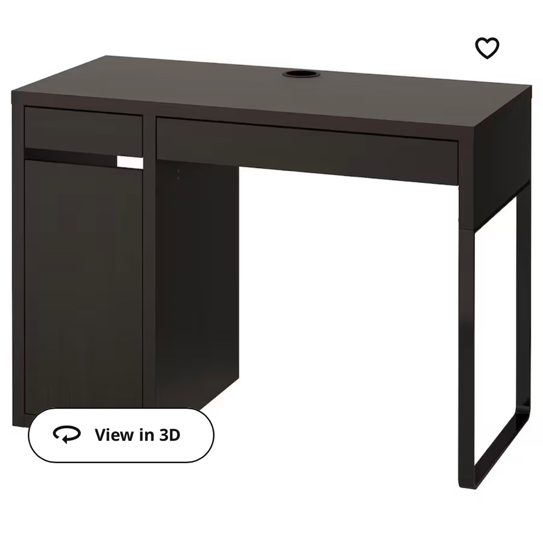 IKEA Micke Desk, Furniture & Home Living, Furniture, Tables & Sets on