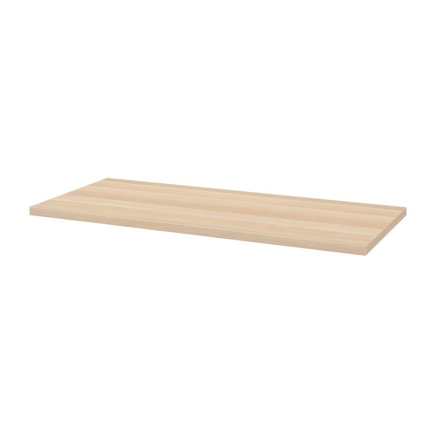 IKEA study table (Category: Tables & Sets) located in Singapore. Submitted by socksforlunch (Listing ID 1228644623, Image 2). Description: Selling Lagkapten table top + 2 legs ONLY (Alex drawers not for sale) Table top: 140 cm x 60 cm - table top in exact colour as picture - tables legs one in orange, another in red .