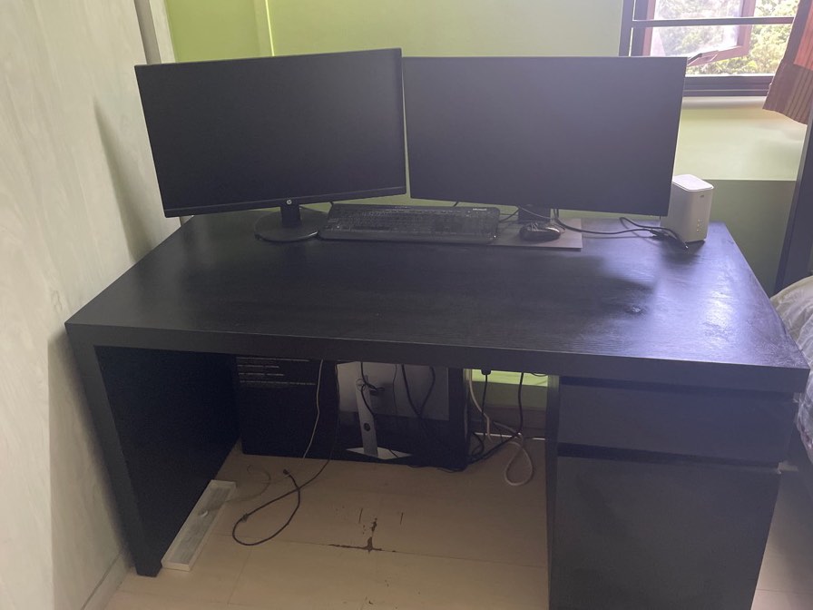 IKEA Study/Office Table, Furniture & Home Living, Furniture, Tables ...