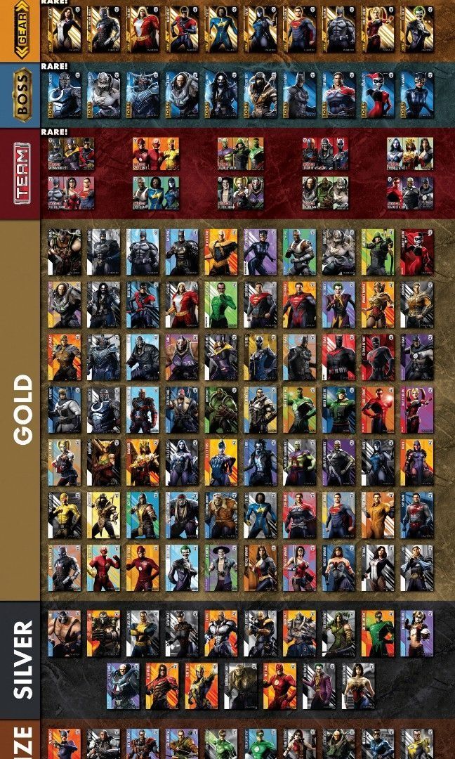 Injustice Arcade Series 4 Cards, Hobbies & Toys, Memorabilia