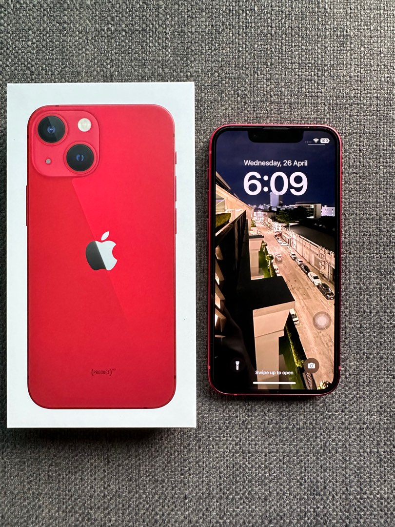 iPhone 13 mini Red 256GB, Mobile Phones & Gadgets, Mobile Phones