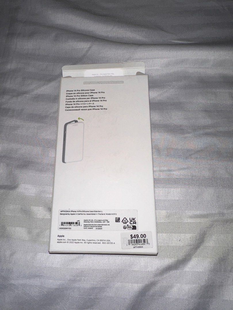 Iphone 14 Pro Elderberry Purple Magsafe Case, Mobile Phones & Gadgets