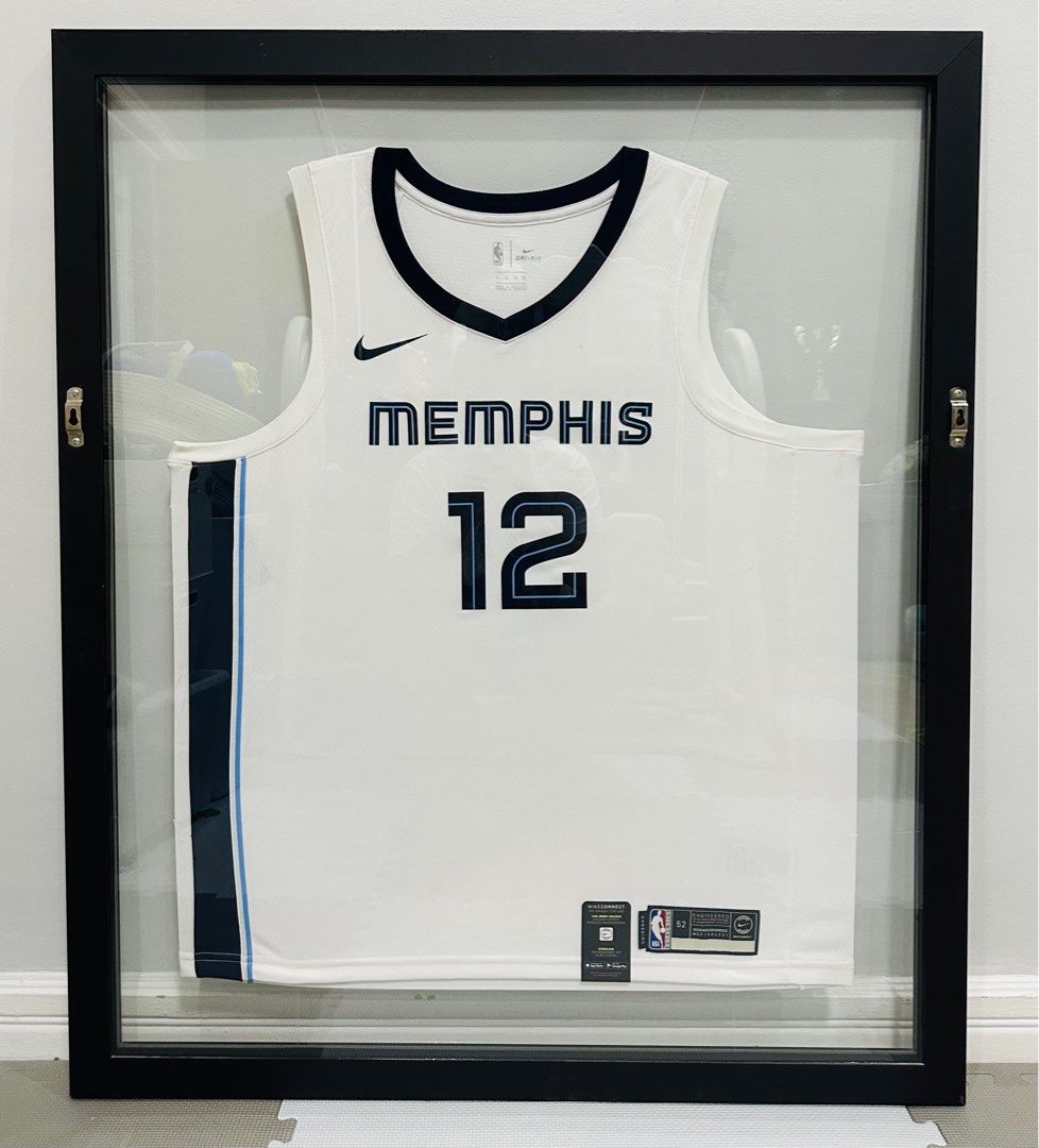 Ja Morant Autographed Memphis Grizzlies White Nike Swingman Jersey ~Open  Edition Item~