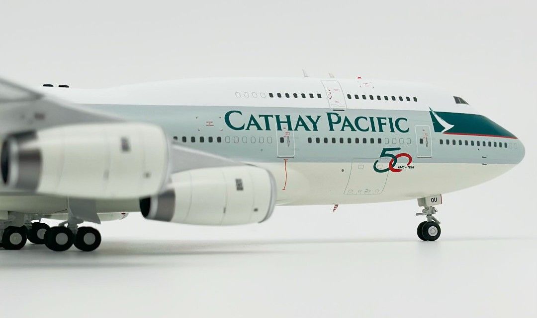 JC Wings 1/200 國泰航空747-400 50週年彩繪機VR-HOU, 興趣及遊戲