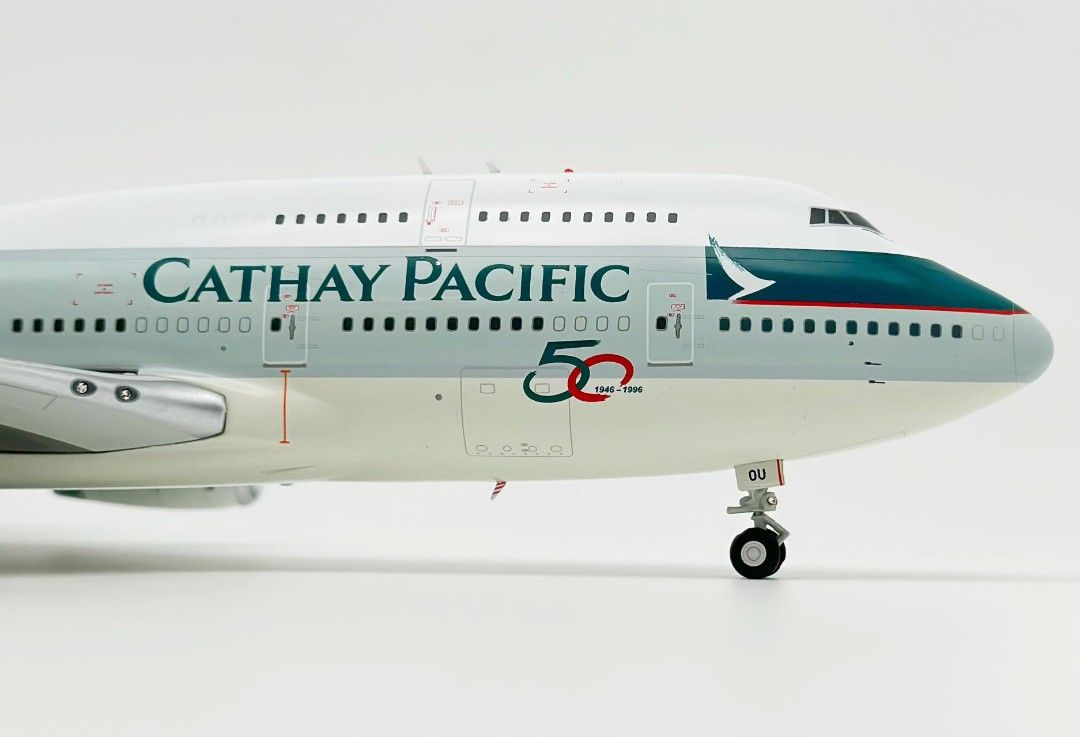 JC Wings 1/200 國泰航空747-400 50週年彩繪機VR-HOU, 興趣及遊戲