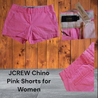 JCREW CHINO PINK SHORT FOR WOMEN