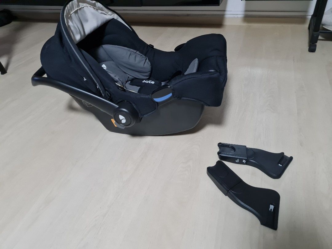 Joie Gemm Car Seat with Adapter, Babies & Kids, Going Out, Car Seats on
