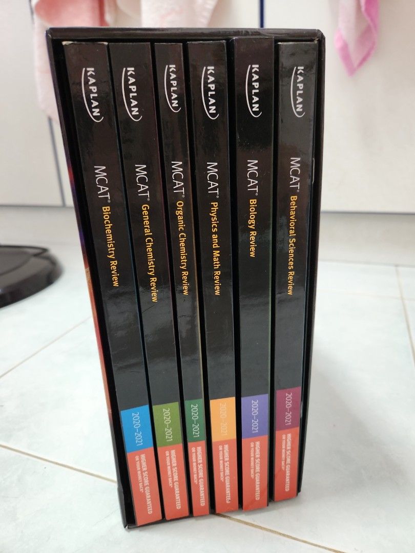 Kaplan MCAT 7Book Review 20202021 + MCAT CARS Review, Hobbies & Toys
