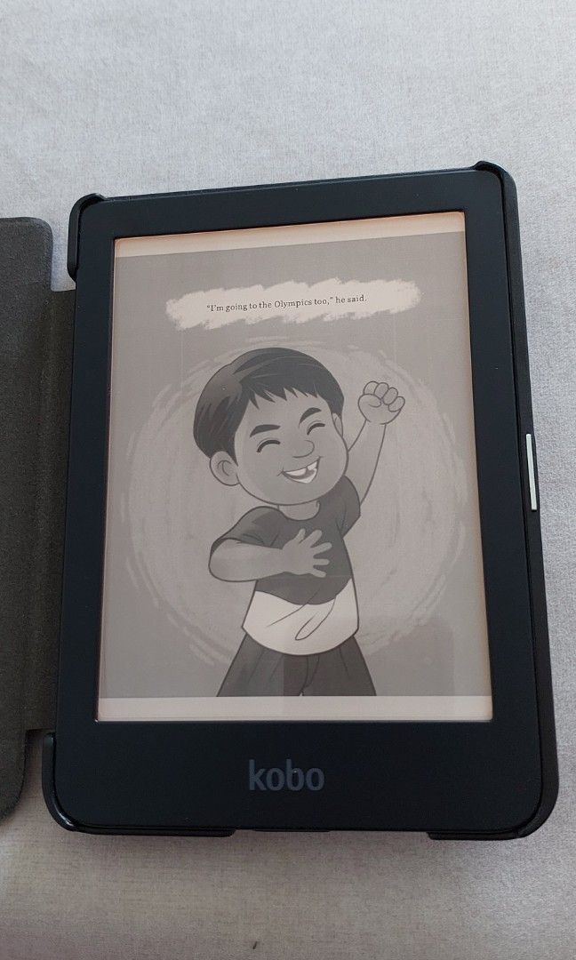 Kobo Clara HD with cover + screen protector + sleeve, Mobile Phones