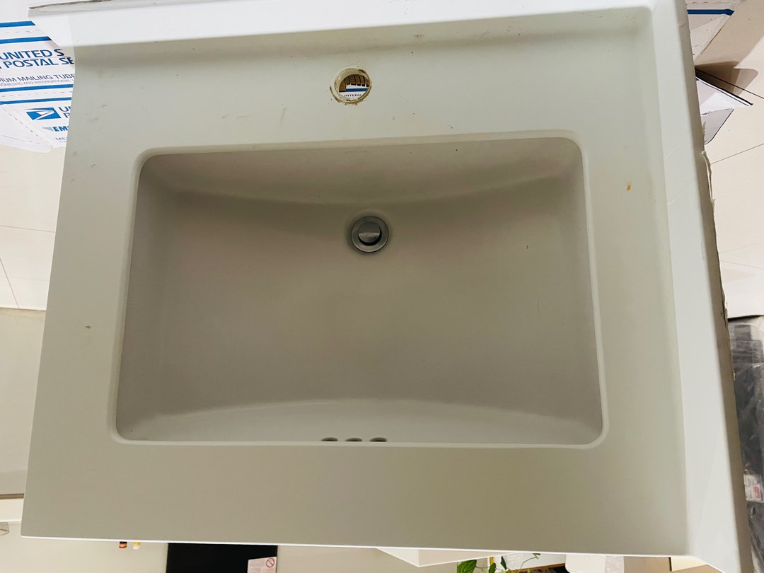 kohler undermount bathroom sink k2210-0 white