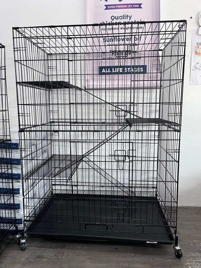 Large cat cage, Pet Supplies, Homes & Other Pet Accessories on Carousell