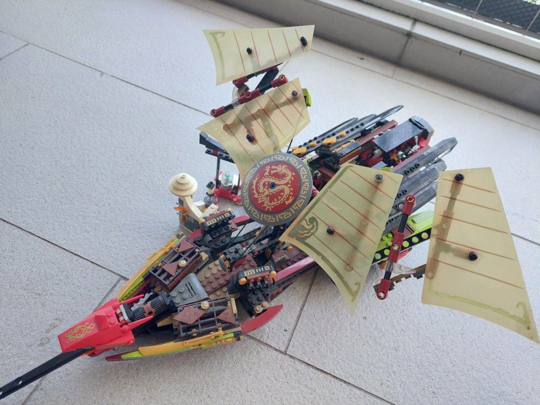 Lego Ninjago Flying Ship Hobbies Toys Toys Games on Carousell