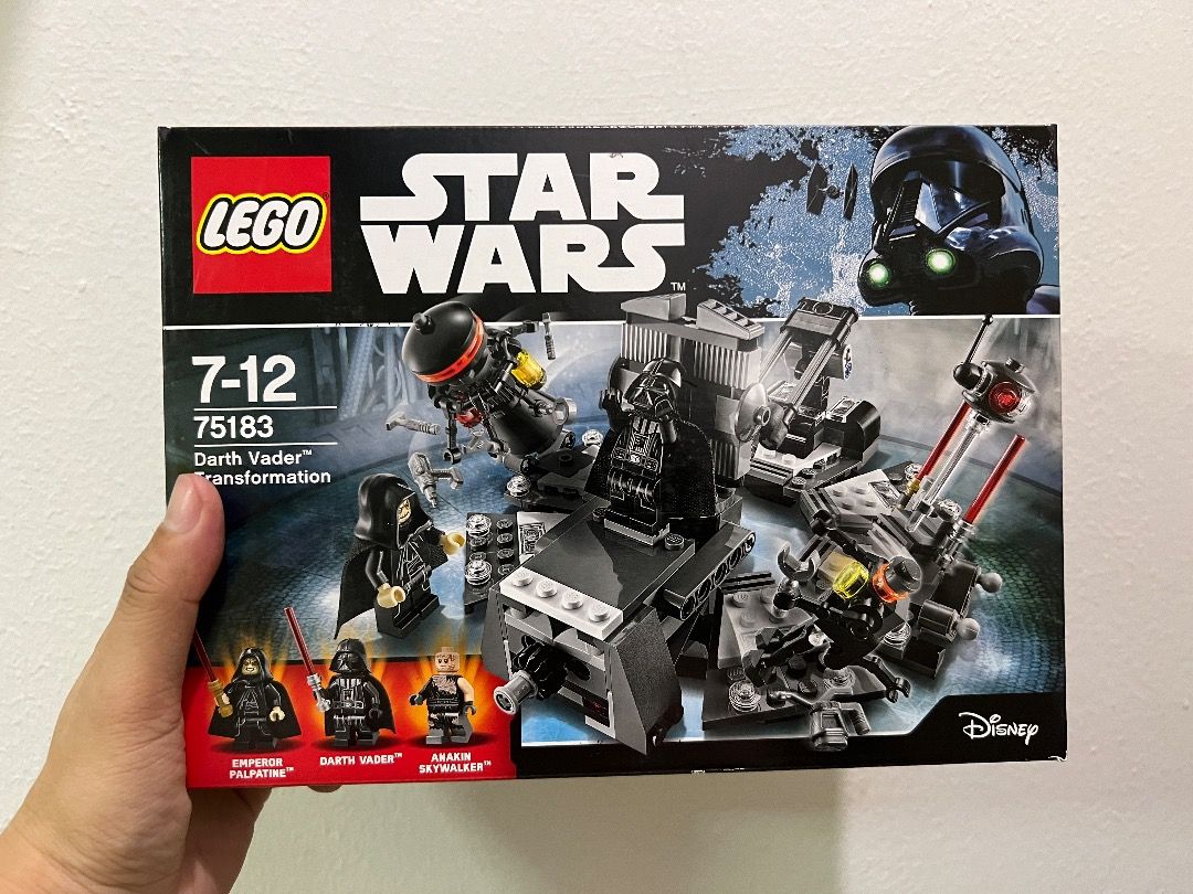 Lego star wars transformation darth vader top