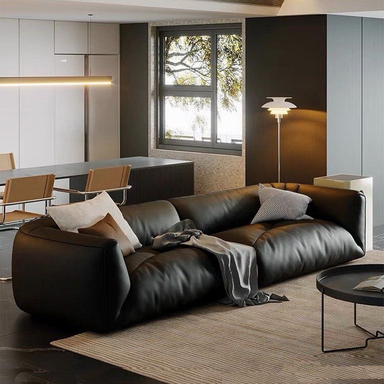 Kingston Top Grain Leather Sofa Loveseat And Recliner Living Room Set Matttroy