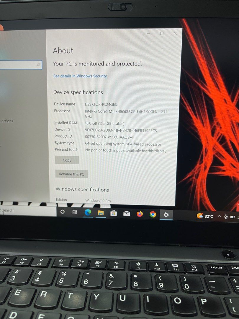 Lenovo Latest i7 processor with 3 month Lenovo international warranty