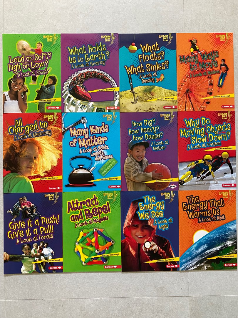 [12 books] Lightning Bolt Books for Science, Hobbies & Toys, Books